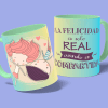 la felicidad es real-taza verde agua-con fondo