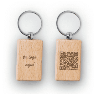 Llavero Pelton rectangular