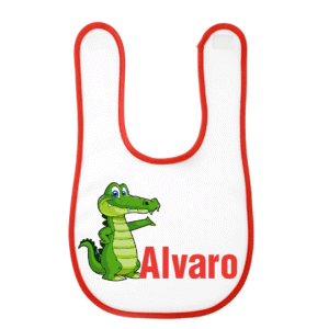 Babero para bebé personalizado