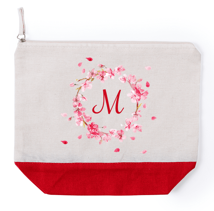 neceser personalizado rojo