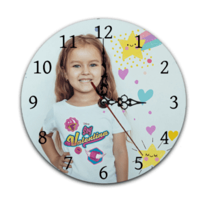 Reloj de madera personalizado