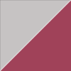 burgundy-light grey